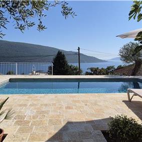 4 bedroom villa with pool and sea views, Kumbor, sleeps 8-10